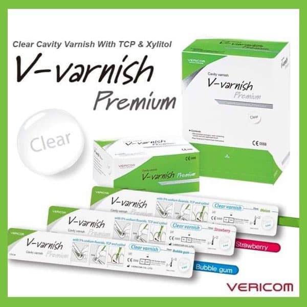 【新品上市特價$3200買1盒送1盒】V-Varnish Premium“微瓦”窩洞塗料(氟漆)