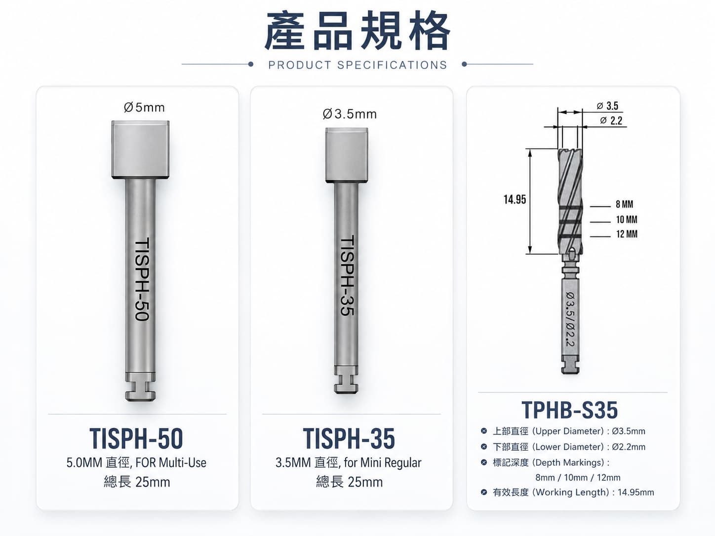 OSUNG TISSUE PUNCH TREPHINE BUR